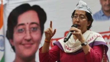 <p>Atishi Marlena </p>- India TV Hindi