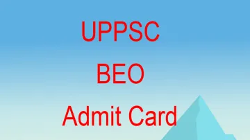 <p>uppsc beo 2020 admit card</p>- India TV Hindi