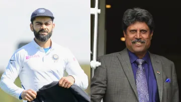 Virat Kohli and Kapil Dev - India TV Hindi