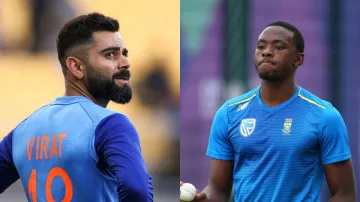 Virat Kohli and Kagiso Rabada- India TV Hindi