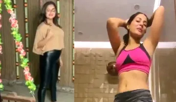 Rashami Desai Vs Hina Khan- India TV Hindi