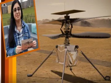 Indian-origin girl names NASA's first Mars helicopter- India TV Hindi