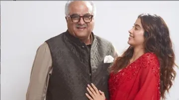 boney kapoor and janhvi kapoor- India TV Hindi