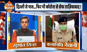 Ghaziabad SSP Kalanidhi Naithani on IndiaTV- India TV Hindi