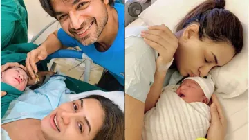 smriti khanna and gautam gupta with new born baby girl- India TV Hindi