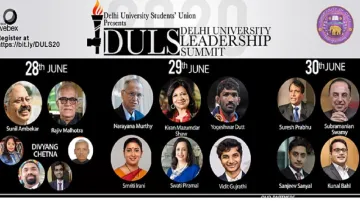 DELHI UNIVERSITY LEADERSHIP SUMMIT 2020, DUSL, DU- India TV Hindi