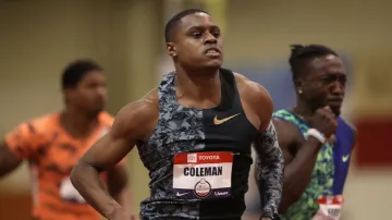 World 100m champion Christian Coleman suspended for not doping test - India TV Hindi