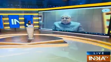पश्चिम बंगाल के राज्यपाल जगदीप धनखड़ ने खुलकर राज्य के हालातों पर बातचीत की- India TV Hindi
