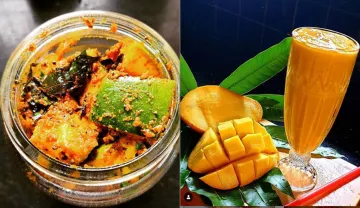 How to Make home Aam ka Achar aam panna and mango shake at Home in Hindi,आम की खट्टी, मीठी और चटपटी - India TV Hindi