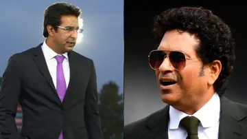 Wasim Akram and Sachin Tendulkar- India TV Hindi