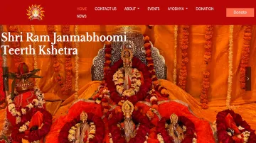श्री राम जन्मभूमि तीर्थ क्षेत्र ट्रस्ट की वेबसाइट शुरू- India TV Hindi