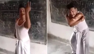 एक शख्स ने क्वारंटीन सेंटर में किया डांस, वायरल हो रहा है वीडियो- India TV Hindi