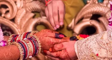<p>शादी के दौरान दुल्हन...- India TV Hindi