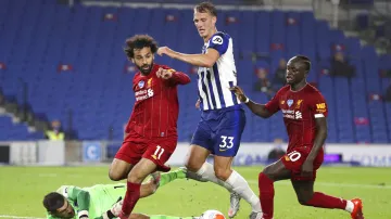 Liverpool reach close to record points by defeating Brighton- India TV Hindi