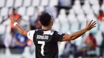 Cristiano Ronaldo free kick scored, Juventus beat Torino - India TV Hindi