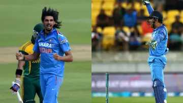 Ishant Sharma and MS Dhoni- India TV Hindi