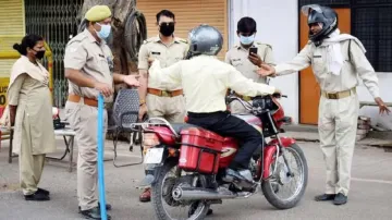 UP Police, recovered, vehicles, Corona period- India TV Hindi
