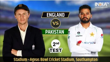 Live Streaming Cricket England vs Pakistan 2nd Test : Live Updates Eng vs PAK Live Match From The Ro- India TV Hindi