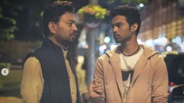 irrfan khan and babil- India TV Hindi