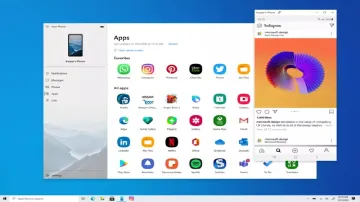 Microsoft integrates Android apps into Windows 10 with new Your Phone update- India TV Hindi
