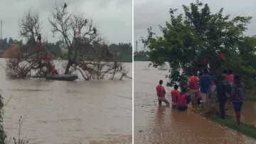 <p>बाढ़ का पानी भरने से 2...- India TV Hindi