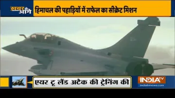 Rafale exercise amid India China tension at LAC । खबर से आगे: राफेल ने रात के अंधेरे में भरी हुंकार,- India TV Hindi