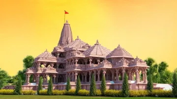 Ram Mandir Model Images । Ram Mandir: देखिए कैसा होगा भव्य मंदिर, तस्वीरें कर देंगी अचंभित- India TV Hindi