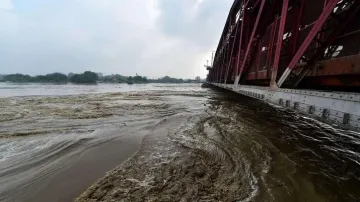 Yamuna flowing near warning level in Delhi: Officials - India TV Hindi