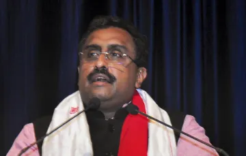 First major victory for BJP in UT Ladakh, Congrats team BJP: Ram Madhav- India TV Hindi