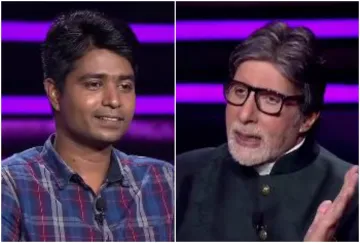 Sonu Kumar Gupta and Amitabh Bachchan- India TV Hindi