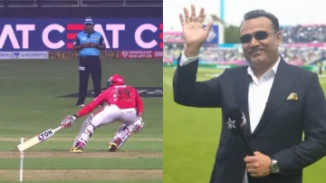 DC vs KXIP : Virender Sehwag raised questions about this shot run, said this about the umpire- India TV Hindi