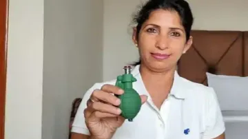 varanasi scientist made hand grenade for women safety - India TV Hindi