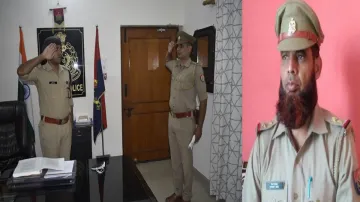 Baghpat inspector Intasar Ali services resumed after beard cutting । दाढ़ी बढ़ाने वाले दरोगा इंतसार - India TV Hindi