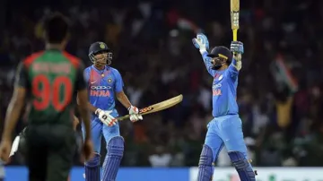 Dinesh Karthik was offended by Rohit Sharma decision in the final of Nidahas Trophy 2018- India TV Hindi