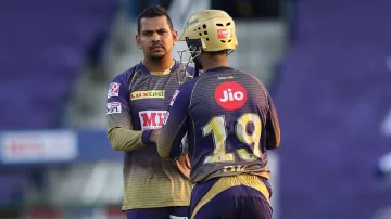 KKR, Sunil Narine, Suspected bowling action, Kings XI Punjab, Abu Dhabi - India TV Hindi