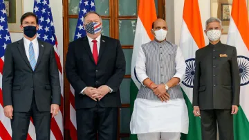 <p>India america 2 plus 2</p>- India TV Hindi