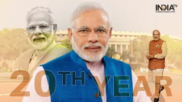 <p>20th Year of Narendra Modi BJP compares with Cloncton...- India TV Hindi