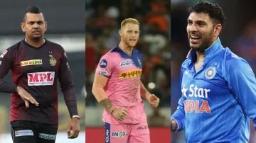 Sunil Naraine, Ben Stokes and Yuvraj Singh- India TV Hindi