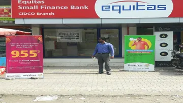 Equitas Small Finance Bank shares fall nearly 6 pc in debut trade- India TV Paisa