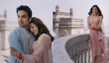 पति गौतम किचलू के साथ रोमांटिक अंदाज में नजर आईं काजल अग्रवाल, डिजाइनर सूट में दिखीं खूबसूरत- India TV Hindi