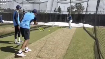 KL Rahul was seen training for a pull shot in Australia with a tennis ball, see video- India TV Hindi