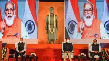 Swami Vivekananda statue, Swami Vivekananda statue JNU, pm modi speech in jnu- India TV Hindi