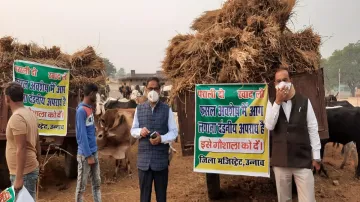Yogi govt giving cow dung in exchange of parali । पराली को लेकर योगी के यूपी की पहल देश मे बन सकती ह- India TV Hindi
