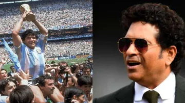 Diego Maradona and Sachin Tendulkar- India TV Hindi