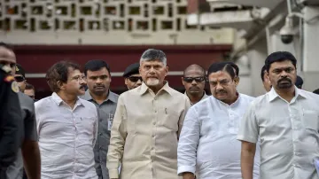 10 TDP MLAs suspended, ex-CM Chandrababu Naidu walks out of Andhra Pradesh Assembly- India TV Hindi