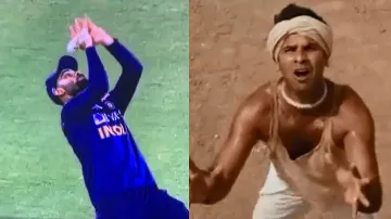 Virat Kohli dropped the catch of darcy short, then fans remember the film Lagaan, see funny tweets- India TV Hindi