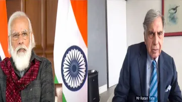 <p>Assocham Meeting PM Modi Ratan Tata</p>- India TV Paisa