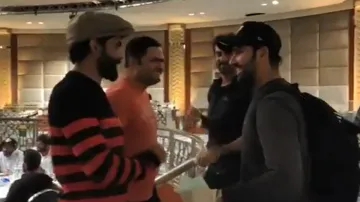 IND vs AUS: Rohit Sharma Join Indian team, players welcomed him in this way, watch video- India TV Hindi