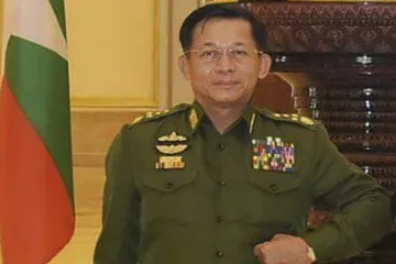 Myanmars Army Commander Senior Gen. Min Aung Hlaing- India TV Hindi