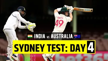 live match score IND vs AUS 2020 3rd Test Day 4 india vs australia Live cricket updates Sydney Cri- India TV Hindi